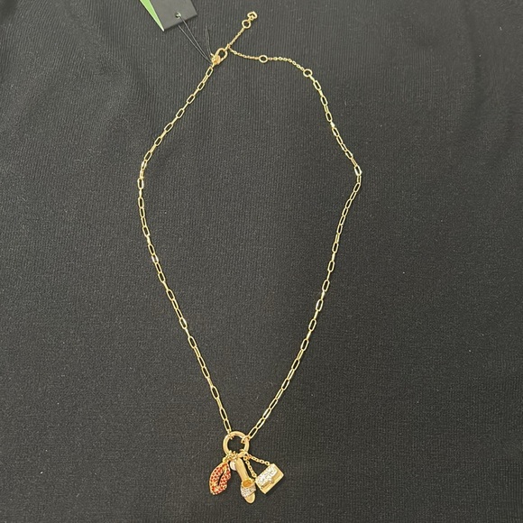 Kate Spade Lipstick, high heels and a bag Pendant Necklace - Picture 6 of 9